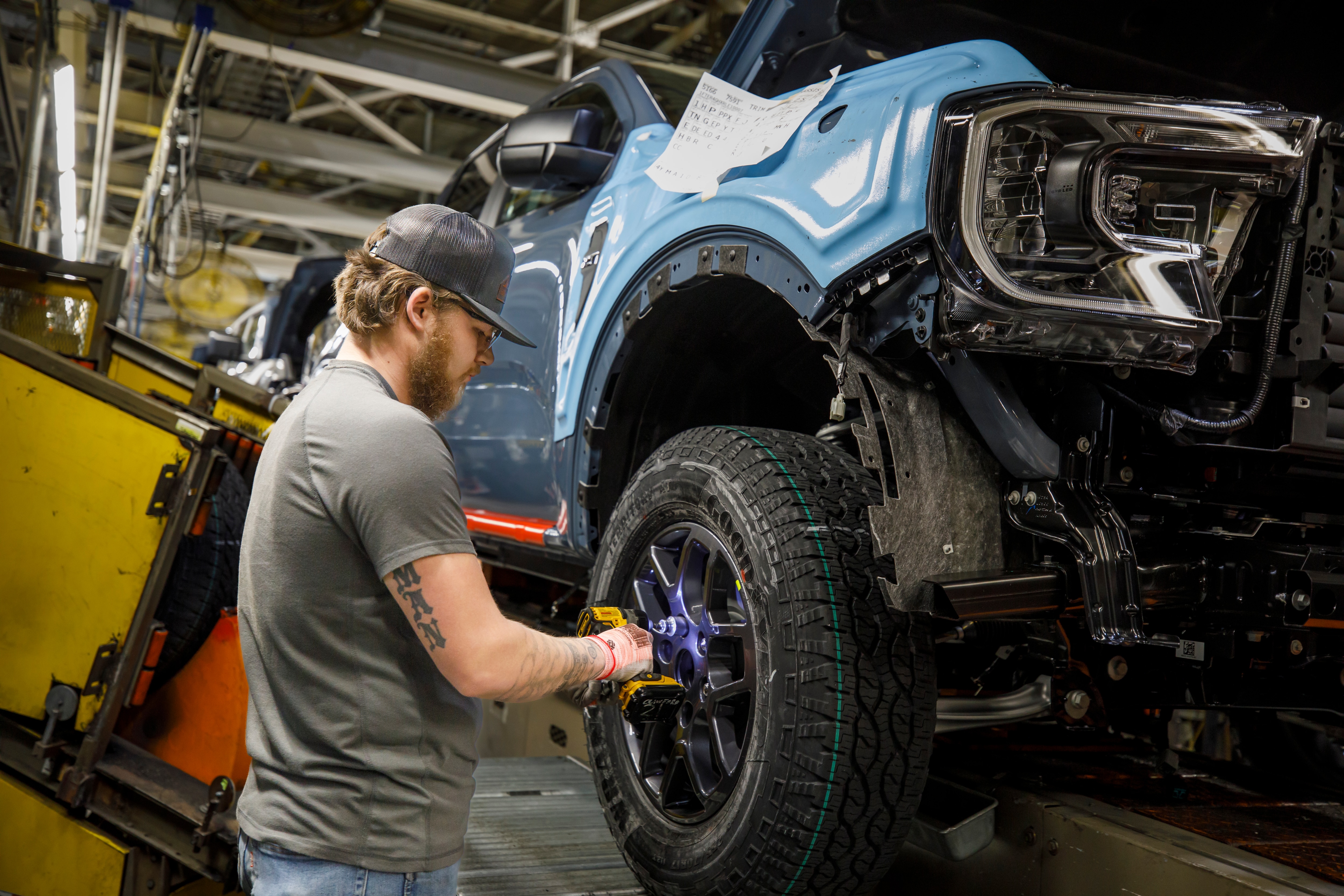 2024 Ford Ranger Assembly at Michigan Assembly Plant